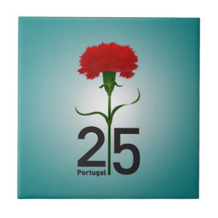 25 April, the Carnation Revolution, Portugal Tile