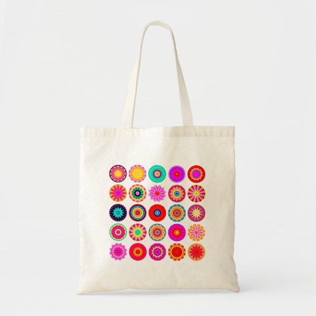 25 Mandalas II - Customized Tote Bag (Front)