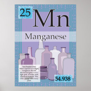25. Manganèse (Mn) Tableau périodique des éléments