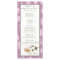 25 Menu Cards Jacana Girl Jungle Zoo Animal