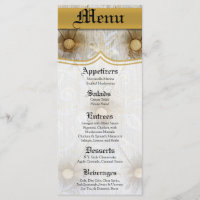 25 Menu Cards Vintage Pintuck Fabric Taylored Couc