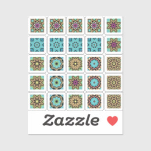 25 Mosaic Tile Sheet 1