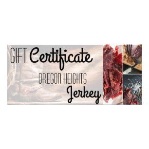 25 Pack Business Gift Certificate Cowboy Boots Bar