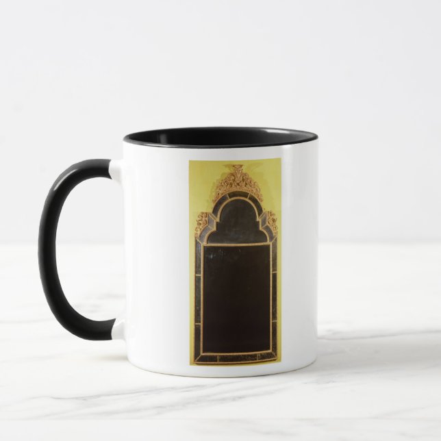 25:Queen Anne giltwood pierglass Mug (Left)