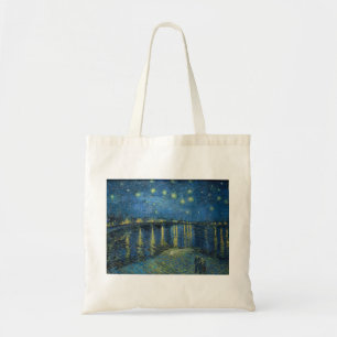25. Starry Night Over the Rhone by Vincent van Gog Tote Bag