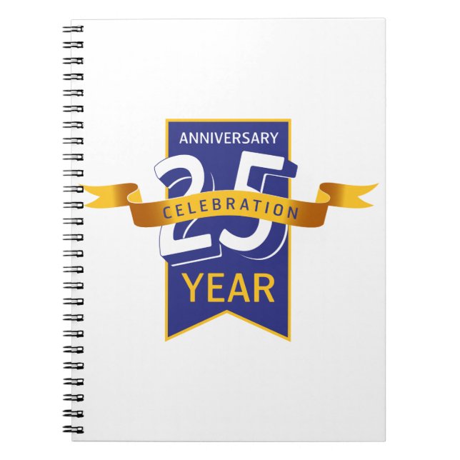 25 th anniversary notebook (Front)