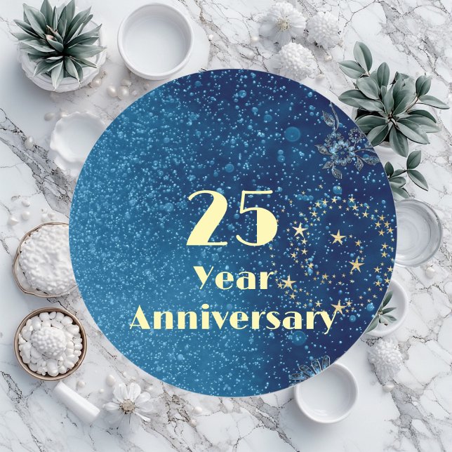 25 Year Anniversary Bond & Seal Sparkling Blue  (25 Year Anniversary Bond & Seal Sparkling Blue)
