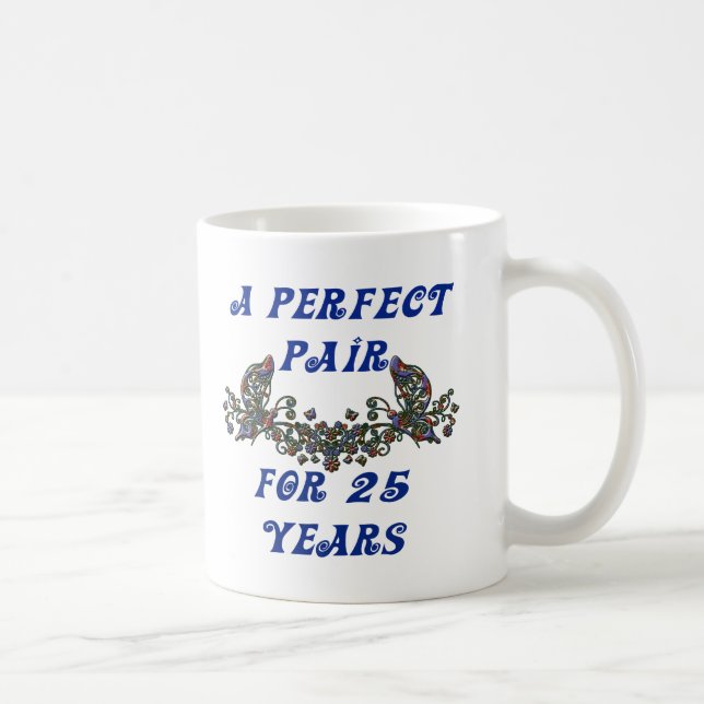 25 Year Anniversary Coffee Mug (Right)