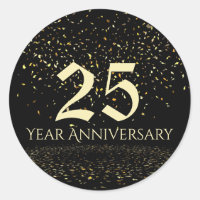 25 Year Anniversary Envelope Seal