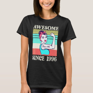25 Year Old Birthday 1996 Vintage - 25th Birthday T-Shirt