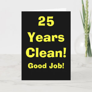 25 Years Good Job! v2 Card