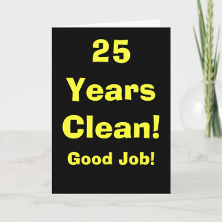 25 Years Good Job! v2 Card