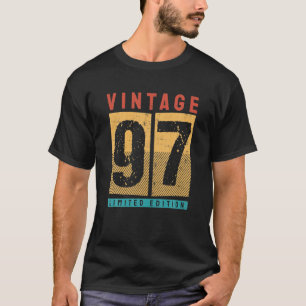 25 Years Old Vintage 1997 25Th Birthday Decoration T-Shirt