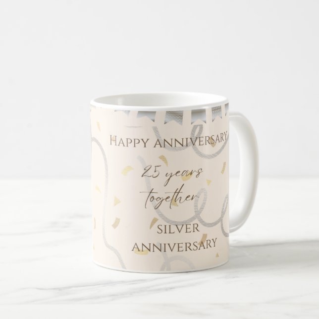 25 Years Together Mug (Front Right)