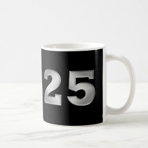 25e anniversaire d'argent Mugs ou Steins