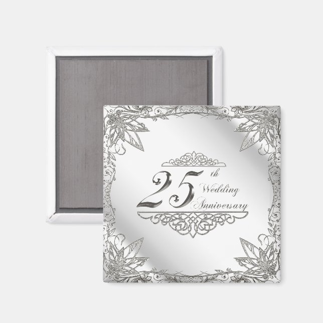 25e anniversaire du Mariage Magnet (Recto/Verso)