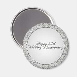 25e anniversaire du Mariage Magnet