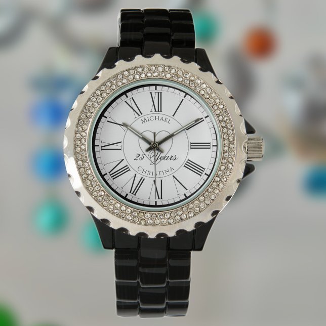 25th Anniversary - 25 Years Personalised Watch (Creator Uploaded)