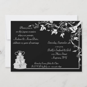 25th Anniversary Invitation