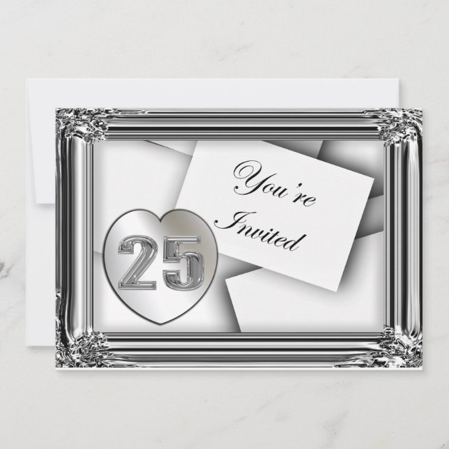 25th Anniversary Invitations (Front)
