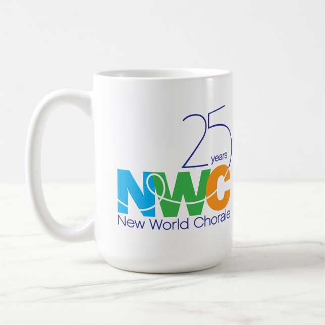 25th Anniversary New World Chorale Mug (Left)