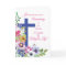 25th Anniversary Nun Religious Life Cross, Flowers