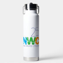 25th Anniversary NWC Water Bottle with Straw