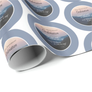 25th Anniversary of Ordination Congrats Wrapping Paper