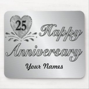 25th Anniversary - Silver Mouse Pad