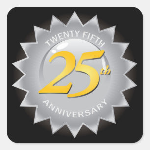 25th Anniversary Silver Seal