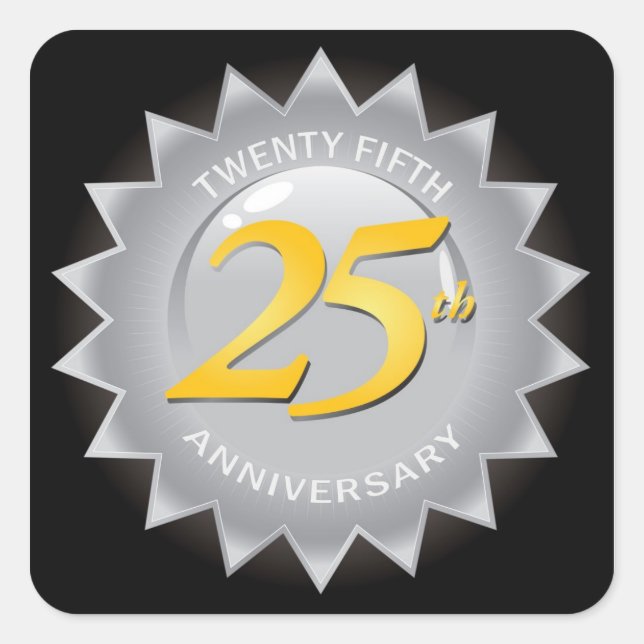 25th Anniversary Silver Seal (Front)