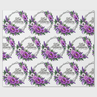25th Anniversary Wrapping Paper