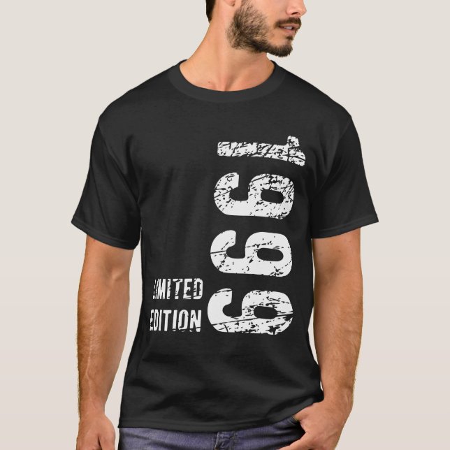 25th Birthday Gift 1999 Limited Edition 25 Years T-Shirt (Front)