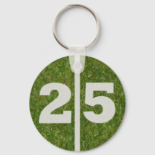 25th Birthday Party Favour Keychain