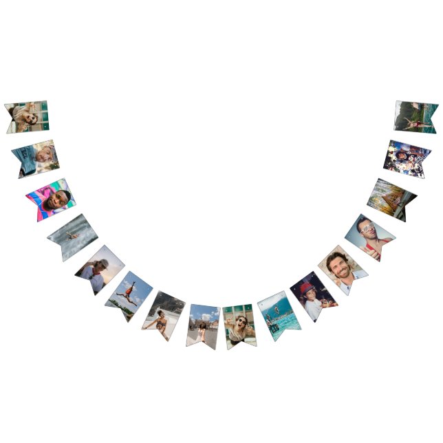 25th Birthday Party Fun 16 Photo Banner Custom  (All)