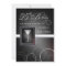 25th Birthday Party Invitations - Black and Silver