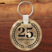 25th Business Anniversary Gold Commemorative