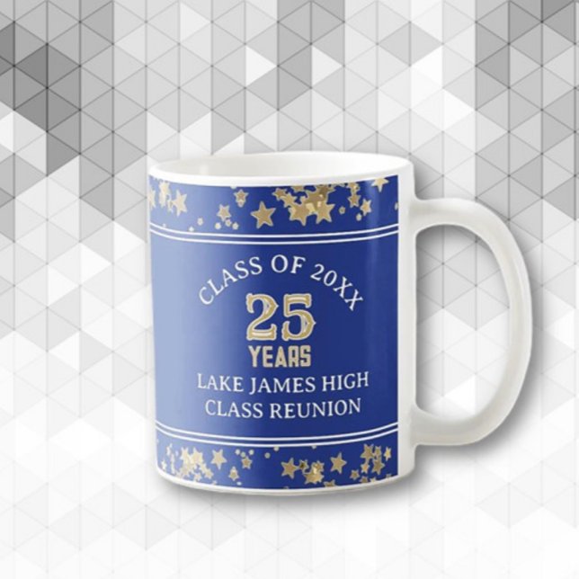 25th! Fun class reunion favour Coffee Mug (Creator Uploaded)
