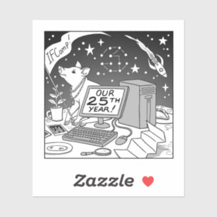 25th IFComp Sticker