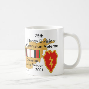 25th Inf Div Afgan Vet Coffee Mug