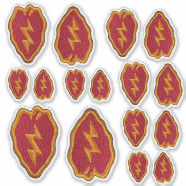 25th INF Infantry Division Big Red 1 Contour (Front)