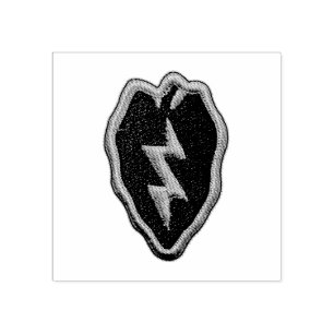 25th infantry division 25th ID veterans vets Patch Rubber Stamp