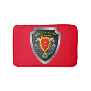 25th Infantry Division  Bath Mat
