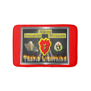 25th Infantry Division Bath Mat