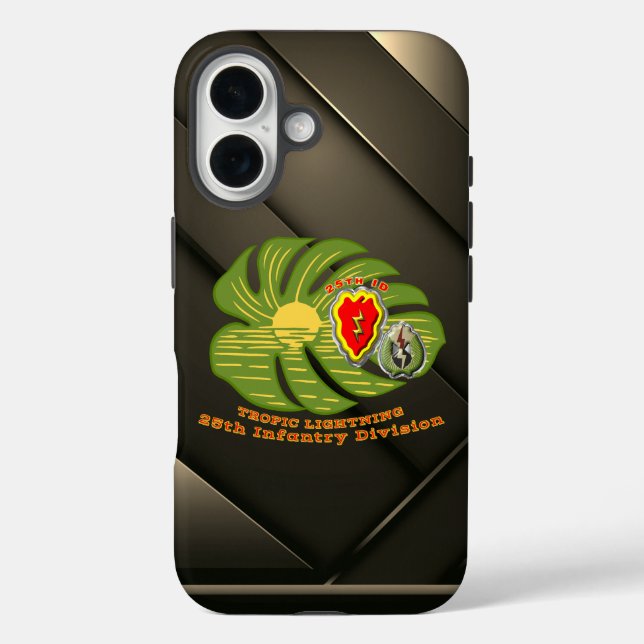 25th Infantry Division  Case-Mate iPhone Case (Back)