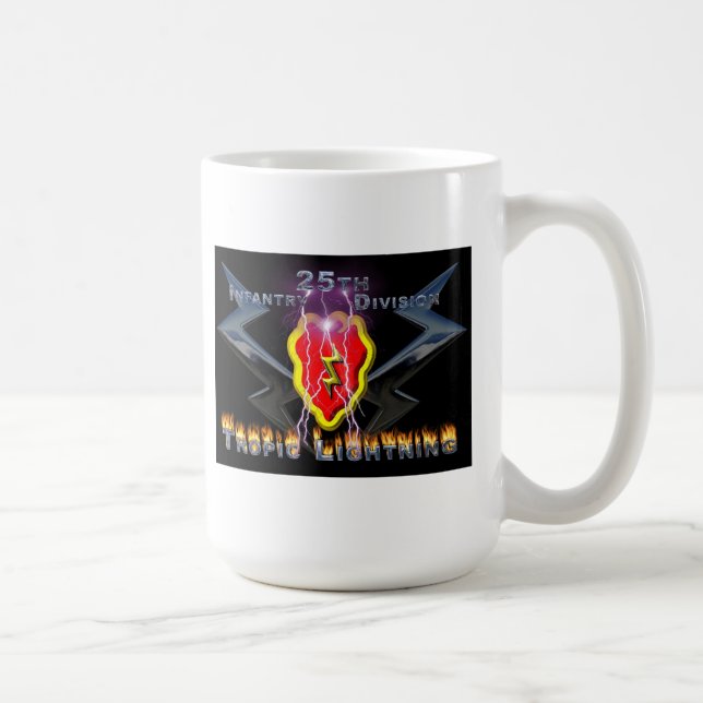 25th Infantry Division Coffee Mug (Right)