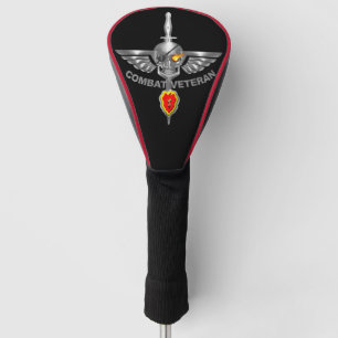 25th Infantry Division "Combat Veteran" Golf Head Cover