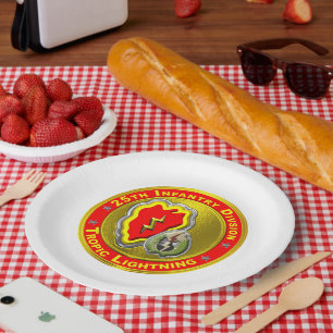 25th Infantry Division  Paper Plate