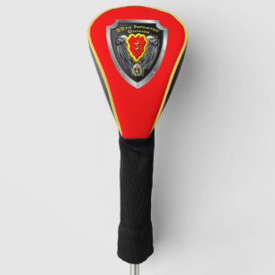 25th Infantry Division “Tropic Lightning” Shield Golf Head Cover