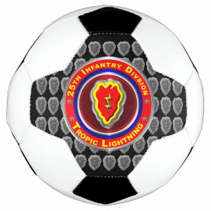25th Infantry Division “Tropic Lightning” Soccer Ball
